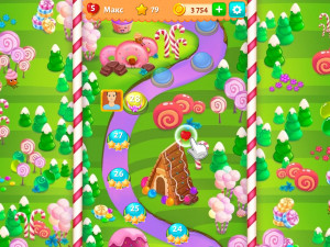 Игра Конфетный Дождь 6 (Candy Rain 6) — играть онлайн бесплатно (изображение №5)