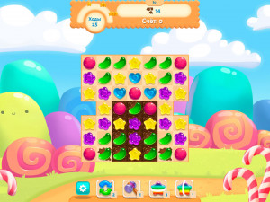 Игра Конфетный Дождь 6 (Candy Rain 6) — играть онлайн бесплатно (изображение №8)