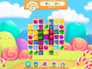 Игра Конфетный Дождь 6 (Candy Rain 6) — играть онлайн бесплатно (изображение №9)