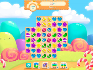 Игра Конфетный Дождь 6 (Candy Rain 6) — играть онлайн бесплатно (изображение №10)