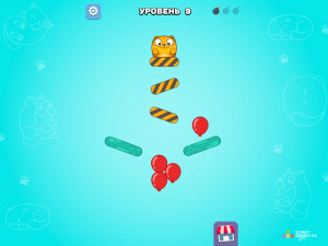 Игра Пухлый Кот (Puffy Cat) — играть онлайн бесплатно (изображение №3)