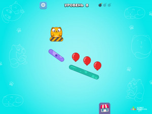 Игра Пухлый Кот (Puffy Cat) — играть онлайн бесплатно (изображение №4)
