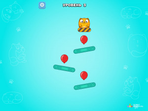 Игра Пухлый Кот (Puffy Cat) — играть онлайн бесплатно (изображение №2)