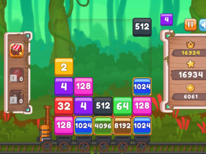 Игра Поезд 2048 (Train 2048) — играть онлайн бесплатно (изображение №6)