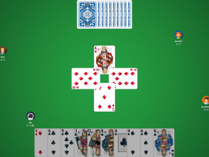 Игра Пики (Spades) — играть онлайн бесплатно (изображение №2)