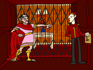 Игра Выходной Цезаря (Caesar's Day Off) — играть онлайн бесплатно (изображение №5)