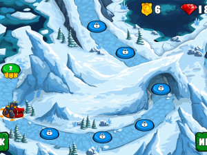 Игра Машина Ест Машину: Зимние Приключения (Car Eats Car: Winter Adventure) — играть онлайн бесплатно (изображение №7)