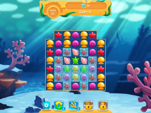 Игра Рыбная История: Три в Ряд (Fish Story) — играть онлайн бесплатно (изображение №3)