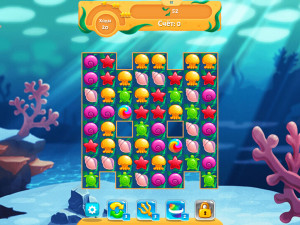 Игра Рыбная История: Три в Ряд (Fish Story) — играть онлайн бесплатно (изображение №4)