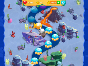 Игра Рыбная История: Три в Ряд (Fish Story) — играть онлайн бесплатно (изображение №5)