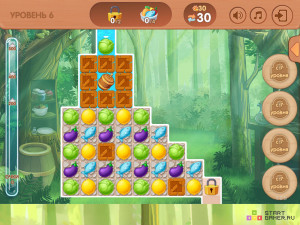 Игра Лесная Кухня: Три в Ряд (Forest Kitchen Match 3) — играть онлайн бесплатно (изображение №3)