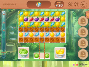 Игра Лесная Кухня: Три в Ряд (Forest Kitchen Match 3) — играть онлайн бесплатно (изображение №4)