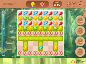 Игра Лесная Кухня: Три в Ряд (Forest Kitchen Match 3) — играть онлайн бесплатно (изображение №5)