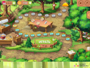 Игра Лесная Кухня: Три в Ряд (Forest Kitchen Match 3) — играть онлайн бесплатно (изображение №7)