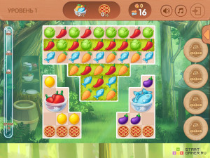 Игра Лесная Кухня: Три в Ряд (Forest Kitchen Match 3) — играть онлайн бесплатно (изображение №8)