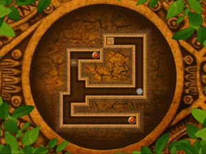 Игра Шарик в Лабиринте Джунглей (Jungle Roller) — играть онлайн бесплатно (изображение №2)