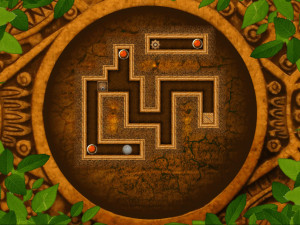 Игра Шарик в Лабиринте Джунглей (Jungle Roller) — играть онлайн бесплатно (изображение №3)