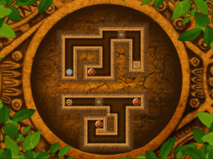 Игра Шарик в Лабиринте Джунглей (Jungle Roller) — играть онлайн бесплатно (изображение №4)