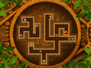 Игра Шарик в Лабиринте Джунглей (Jungle Roller) — играть онлайн бесплатно (изображение №6)