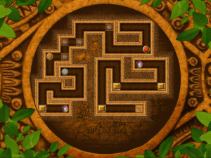 Игра Шарик в Лабиринте Джунглей (Jungle Roller) — играть онлайн бесплатно (изображение №7)