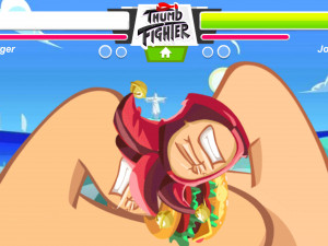 Игра Бой Больших Пальцев (Thumb Fighter) — играть онлайн бесплатно (изображение №3)