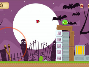 Игра Энгри Бёрдс Хэллоуин (Angry Birds Halloween) — играть онлайн бесплатно (изображение №3)