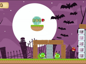 Игра Энгри Бёрдс Хэллоуин (Angry Birds Halloween) — играть онлайн бесплатно (изображение №4)
