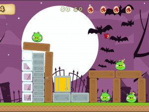 Игра Энгри Бёрдс Хэллоуин (Angry Birds Halloween) — играть онлайн бесплатно (изображение №5)