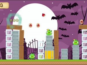 Игра Энгри Бёрдс Хэллоуин (Angry Birds Halloween) — играть онлайн бесплатно (изображение №6)