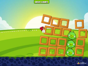Игра Энгри Бёрдс (Angry Birds) — играть онлайн бесплатно (изображение №3)