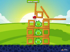 Игра Энгри Бёрдс (Angry Birds) — играть онлайн бесплатно (изображение №5)