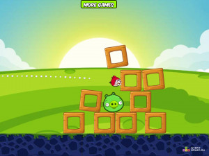 Игра Энгри Бёрдс (Angry Birds) — играть онлайн бесплатно (изображение №8)