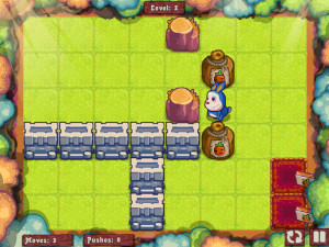 Игра Морковный Квест: Сокобан (Carrot Quest: Sokoban) — играть онлайн бесплатно (изображение №2)