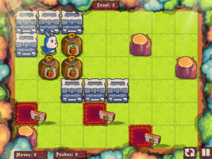 Игра Морковный Квест: Сокобан (Carrot Quest: Sokoban) — играть онлайн бесплатно (изображение №3)