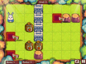 Игра Морковный Квест: Сокобан (Carrot Quest: Sokoban) — играть онлайн бесплатно (изображение №5)