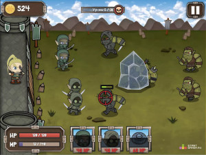 Игра Эльфийская Защита: Зомби (Elven Defence: Zombie) — играть онлайн бесплатно (изображение №2)