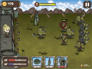 Игра Эльфийская Защита: Зомби (Elven Defence: Zombie) — играть онлайн бесплатно (изображение №3)