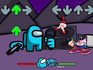 Игра Фрайдей Найт Фанкин против Предателя Амонг Ас (Friday Night Funkin vs Impostor Among Us) — играть онлайн бесплатно (изображение №4)