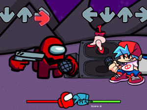 Игра Фрайдей Найт Фанкин против Предателя Амонг Ас (Friday Night Funkin vs Impostor Among Us) — играть онлайн бесплатно (изображение №5)