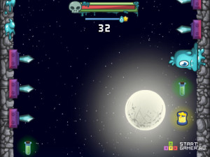 Игра Липкий Йама (Gooey Yama) — играть онлайн бесплатно (изображение №3)