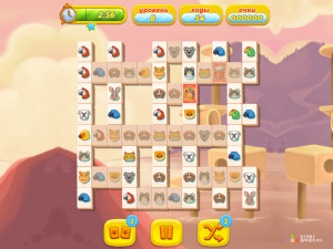 Игра Пет Джонг (Pet Jong) — играть онлайн бесплатно (изображение №5)