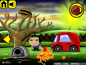 Игра Счастливая Обезьянка 142 (Monkey GO Happy 142) — играть онлайн бесплатно (изображение №2)