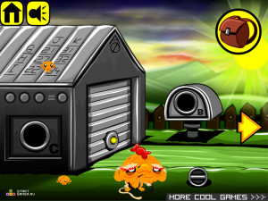 Игра Счастливая Обезьянка 142 (Monkey GO Happy 142) — играть онлайн бесплатно (изображение №3)