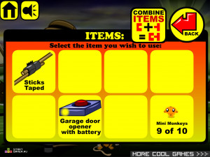 Игра Счастливая Обезьянка 142 (Monkey GO Happy 142) — играть онлайн бесплатно (изображение №5)