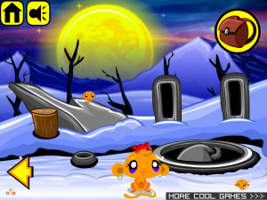 Игра Счастливая Обезьянка 143 (Monkey GO Happy 143) — играть онлайн бесплатно (изображение №3)