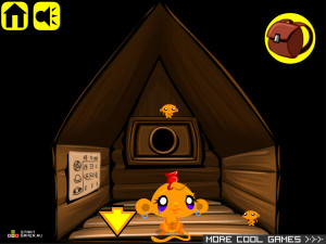 Игра Счастливая Обезьянка 143 (Monkey GO Happy 143) — играть онлайн бесплатно (изображение №5)