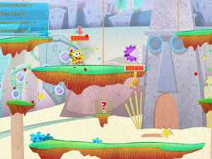 Игра Бумажная Битва (Nickelodeon: Paper Battle) — играть онлайн бесплатно (изображение №2)