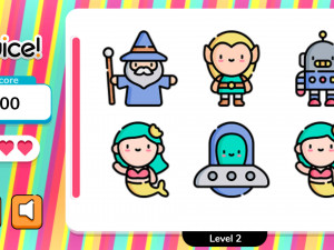 Игра Дважды: Поиск Одинаковых Картинок (Twice! Find the Duplicate) — играть онлайн бесплатно (изображение №2)