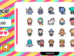 Игра Дважды: Поиск Одинаковых Картинок (Twice! Find the Duplicate) — играть онлайн бесплатно (изображение №7)