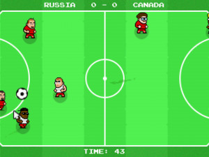 Игра Чемпионат Мира по Мини-Футболу (Sling World Cup) — играть онлайн бесплатно (изображение №2)